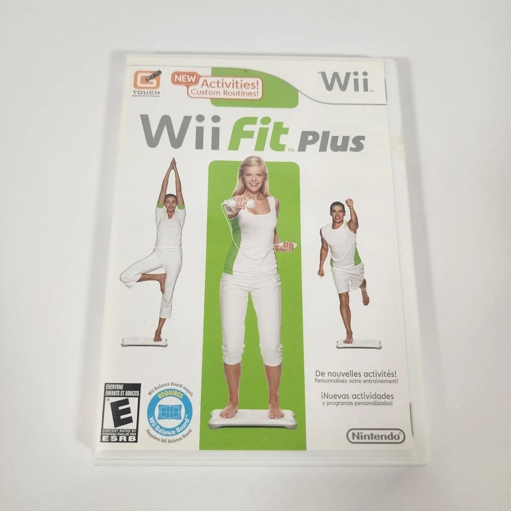 Wii Fit Plus (Nintendo Wii 2009) - Complete w/ Manual - Clean &‎ Tested